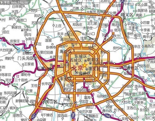 北京8环最新规划图